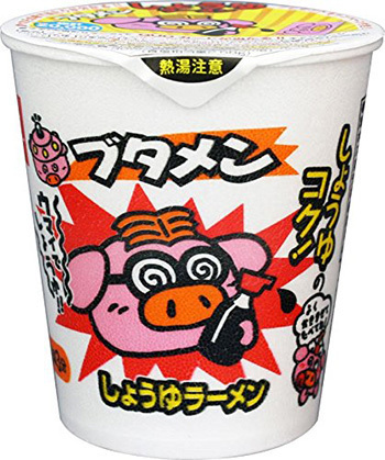 Oyatsu Company “Butamen 4 Geschmacksrichtungen” Instant Ramen