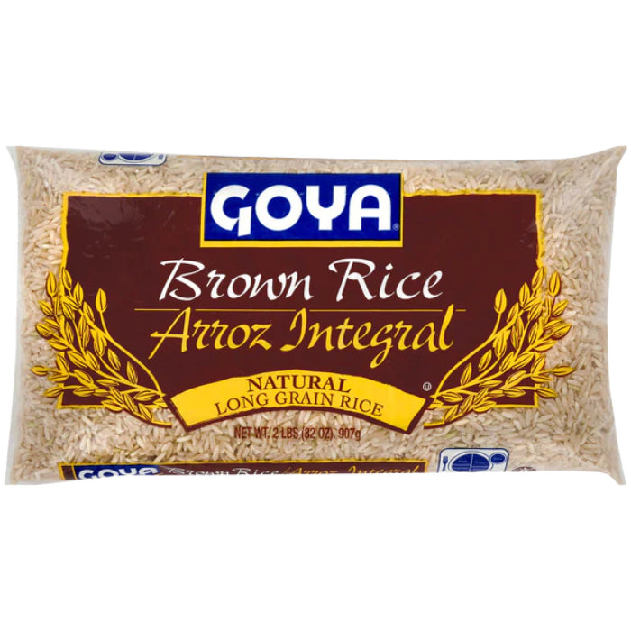Goya Brauner Reis, 28 Oz (Packung mit 14 Stück)