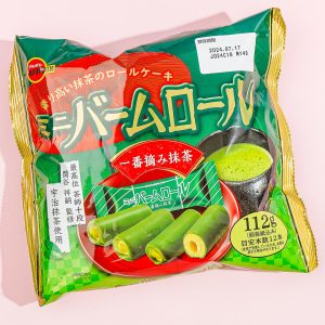 Bourbon Mini Balsam Roll Snacks – erste Wahl Matcha