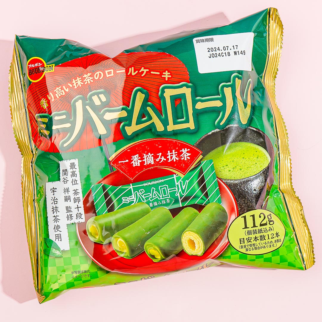 Bourbon Mini Balsam Roll Snacks – Erste Wahl Matcha