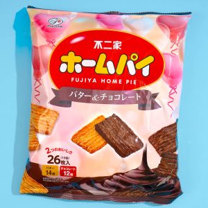 Fujiya Home Pie Snacks Butter und Schokolade