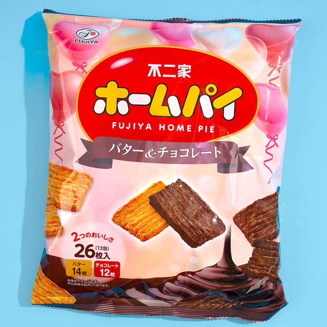 Fujiya Home Kuchen Snacks – Butter und Schokolade