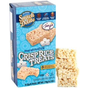 Snack Delite Marshmallow Crisp Reisgerichte, glutenfrei, einzeln verpackt, 8 Zähler