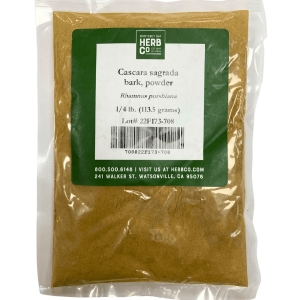 Cascara Sagrada Bark Pulver