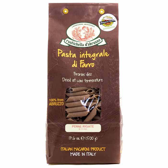 Rustichella d'Abruzzo – Vollkorn-Farro-Pasta, 1,1 lb – Multiple Choi