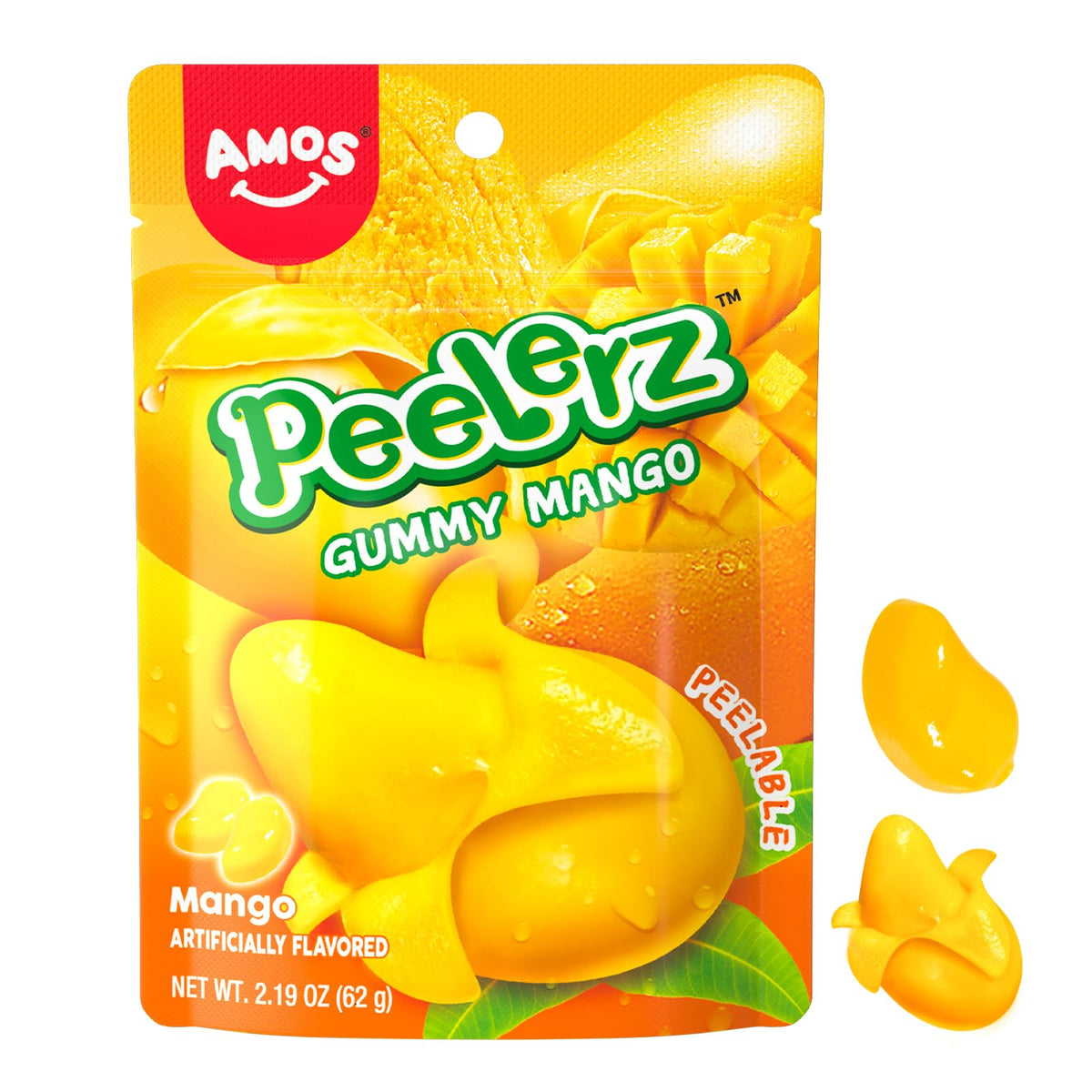 Amos Peelerz Gummi Mango