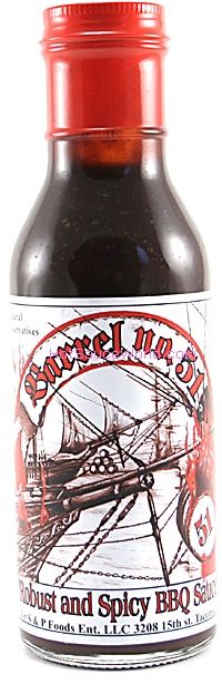 BARREL 51 ROBUST & scharf Grillsauce, 12oz