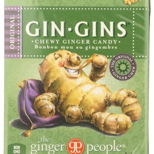 Gin-Gins weich und kaubar Original würzige Ingwerbonbons für Reisen & Gesundheit