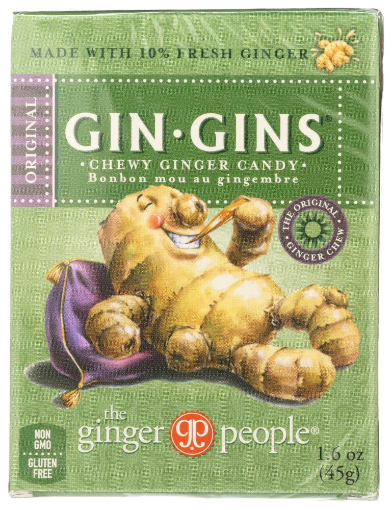 Gin-Gins weich zum Kauen Original – Würzige Ingwer-Süßigkeiten für Reisen & Gesundheit