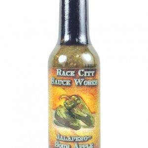Race City Soße arbeitet jalapeno-sour Apfelpfeffer-Sauce, . – 5oz