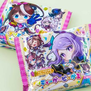 Uma Musume Pretty Derby Season 2 Fruchtgummi Bonbon & Aufkleber Set