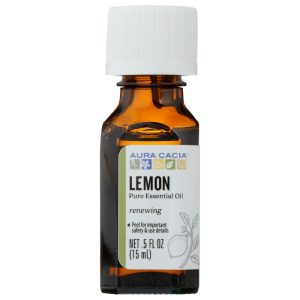 Aura Cacia Ätherisches Öl Zitrone, 0,5 oz (Packung mit 1)