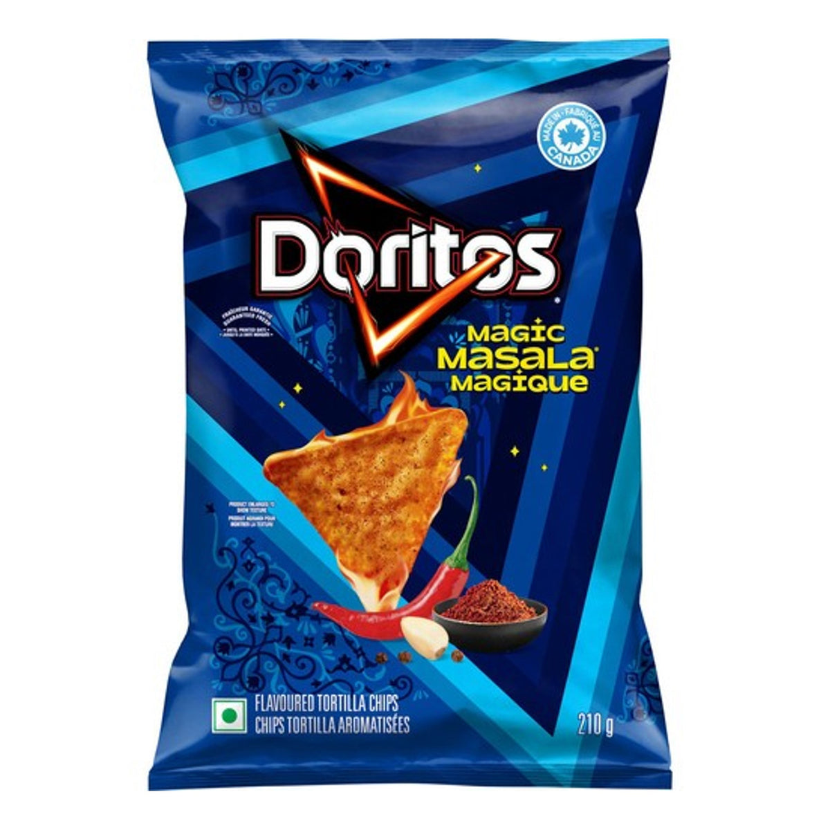 Doritos Magische Masala Tortilla Chips 65g KANADA (Fall von 12)