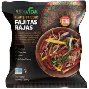 Puravida – Fajitas rajas Flamme gegrillt 10 Unzen – (Packung mit 9)