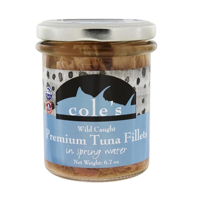 Cole’s Wild Caught Premium-Thunfischfilets im Quellwasser