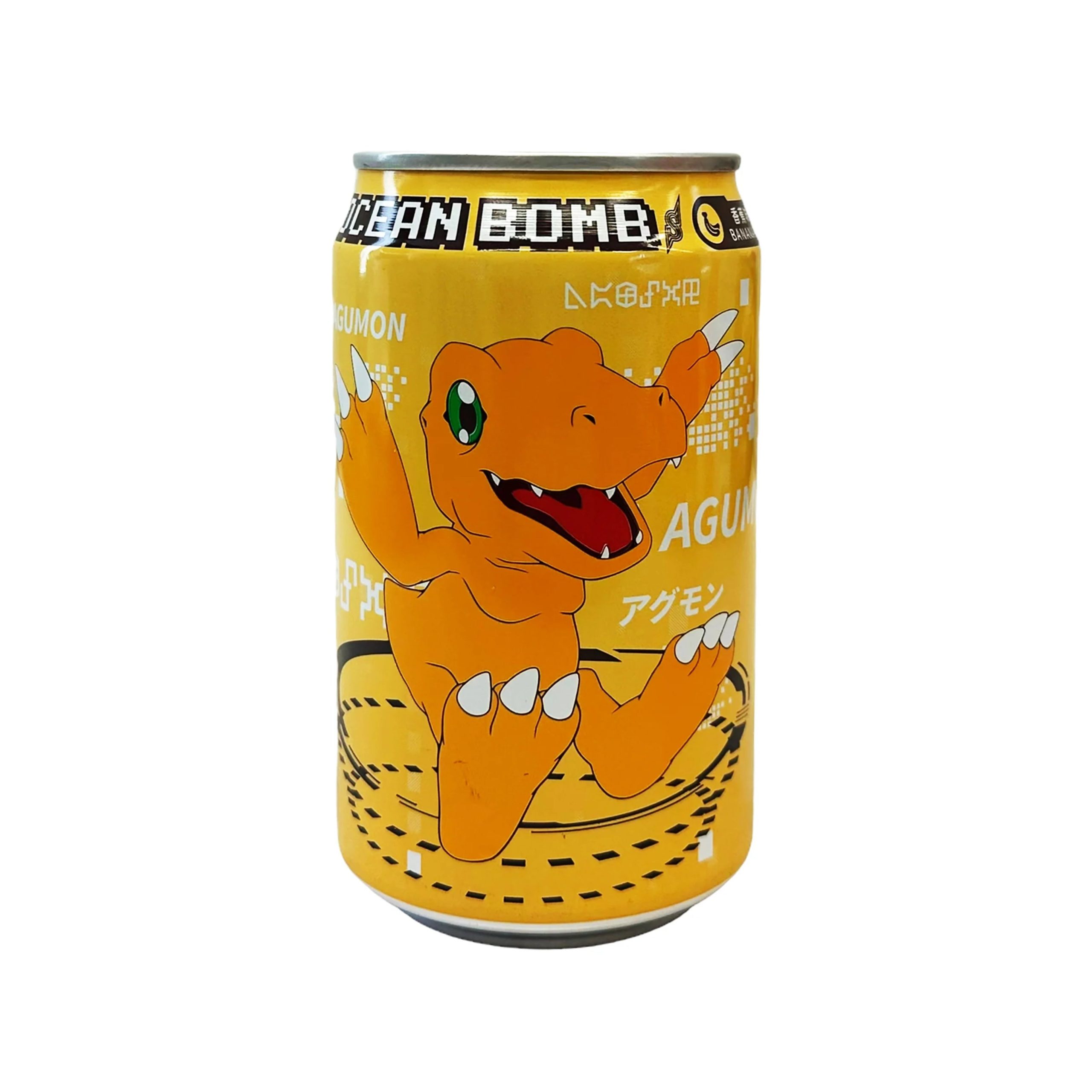 Digimon Abenteuer Agumon Funkelndes Wasser – Banane (Taiwan)