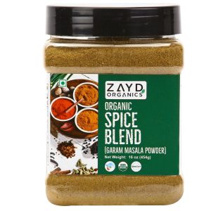 Zayd Bio-Garam Masala Pulver, usda bio zertifiziert – 16oz