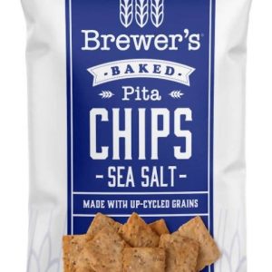 Brewer’s Cracker Meersalz Pita Chips – 12 Beutel x 7 Unzen