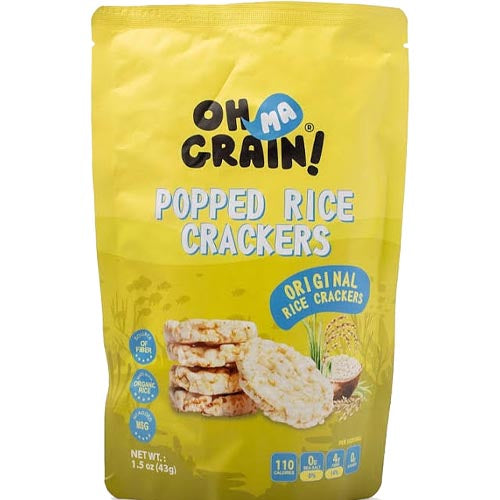 Oh Ma Grain – Popped Reiscracker – Original Reiscracker – 1,5 OZ