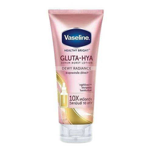 Vaseline – Gluta – HYA Serum Burst Lotion – DEWEY RADIANCE 330 ml ( Rosa )