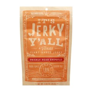 Alle Y'alls Lebensmittel – Vegan Jerky Birne Chipotle, 2.69oz