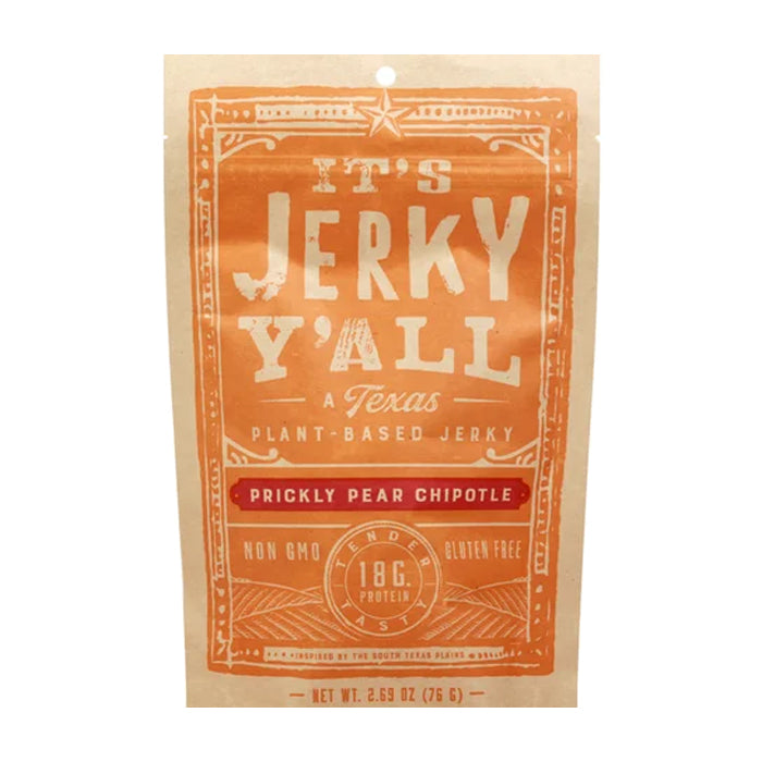 Alle Y'alls Lebensmittel – Vegan Jerky Birne Chipotle, 2.69oz