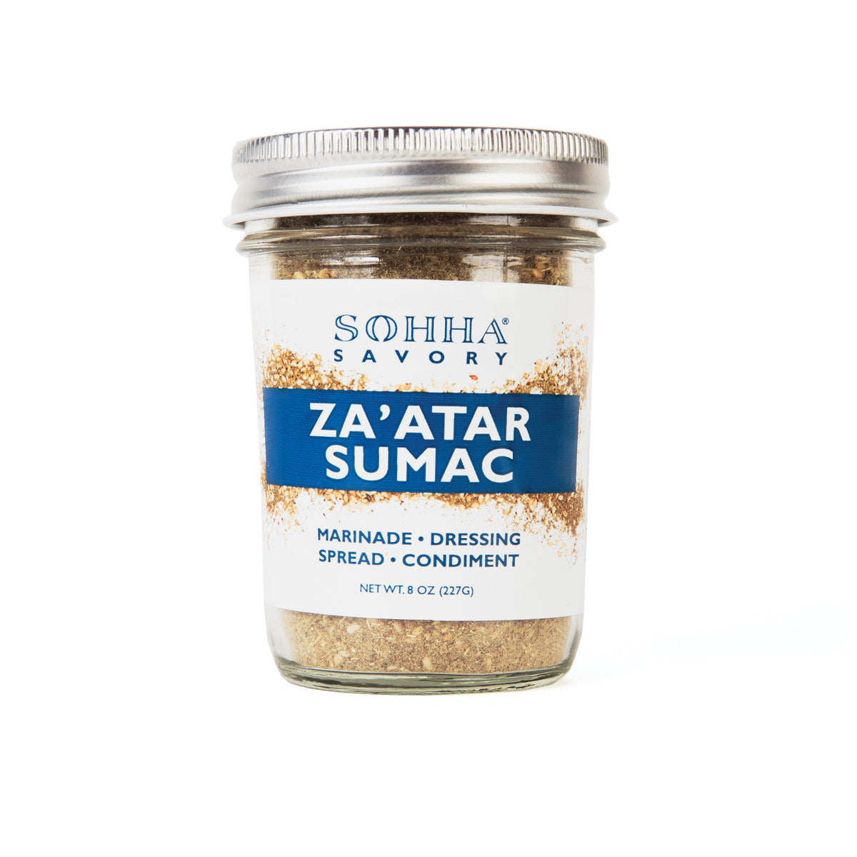 Sohha Za'atar Sumac Trockenglas – 6 Gläser Case