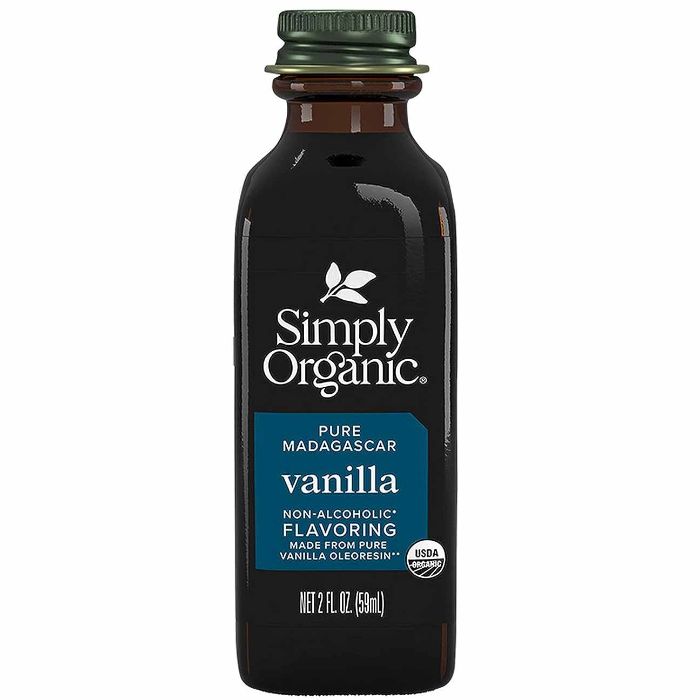 Simply Organic Vanille Geschmack Kein Alkohol, 2 Oz – Packung mit 6