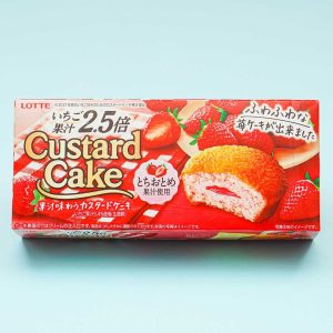 Lotte Custard Kuchen – Tochiotome Erdbeeren