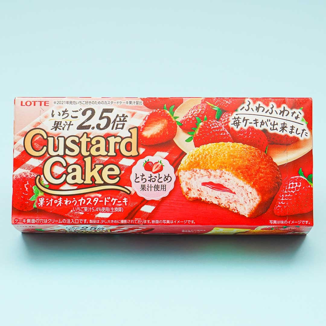 Lotte Custard Kuchen – Tochiotome Erdbeere