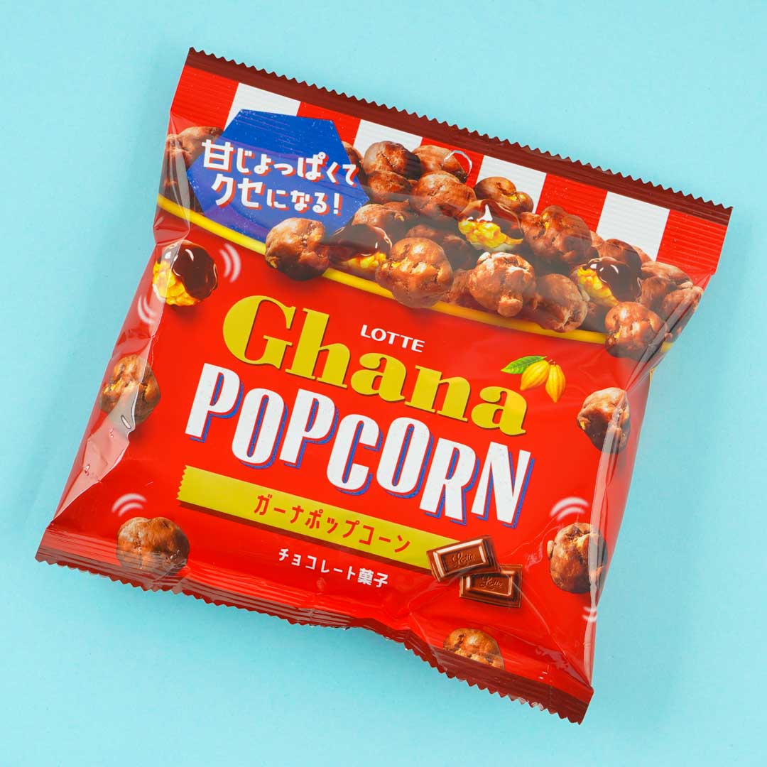 Lotte Ghana Schokolade Popcorn