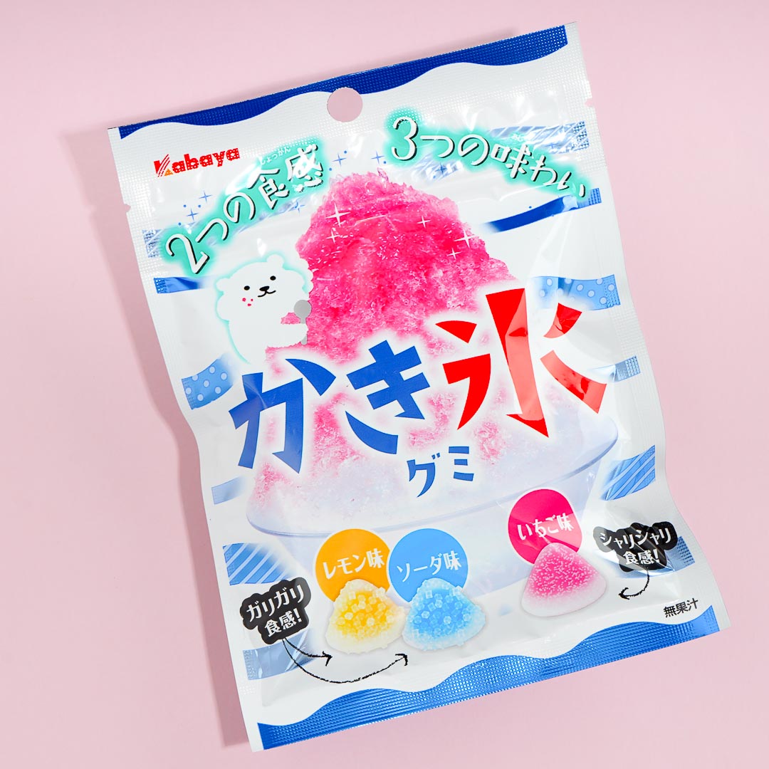 Kabaya Kakigori Gummies – Soda, Zitrone und Erdbeere