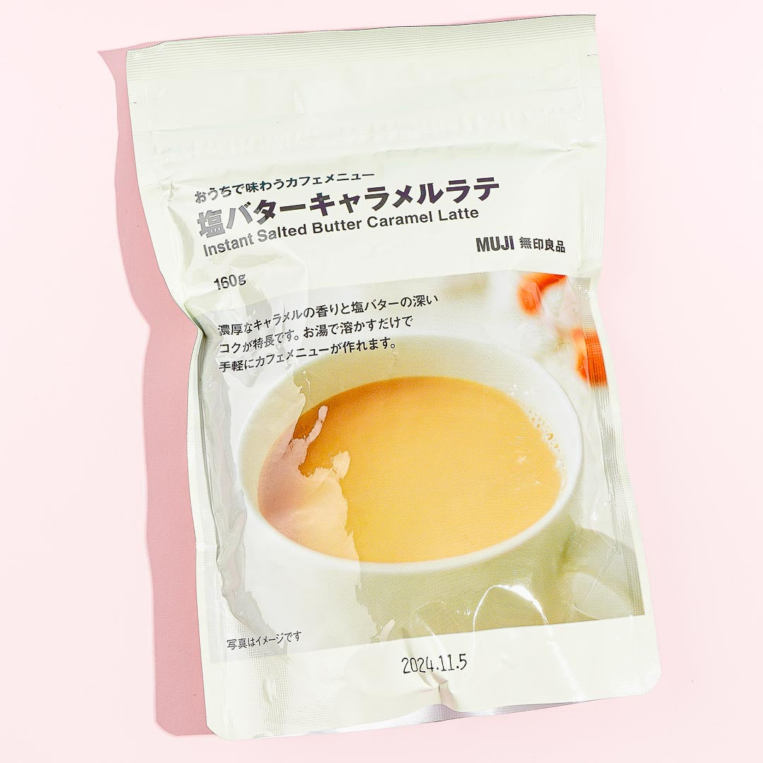 MUJI Instant gesalzene Butter Karamell Latte Tasche