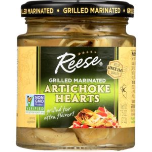 Reese – gegrillte marinierte Artischockenherzen, 7,5 Unzen Packung mit 12