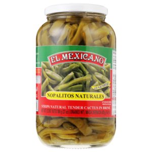El Mexicano Salsa Cactus natürliche 27 Unzen – Packung mit 12