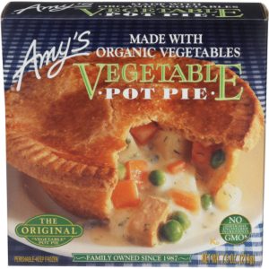 Amy's Pot Kuchen Gemüse, 7,5 oz – Packung mit 12 Stück
