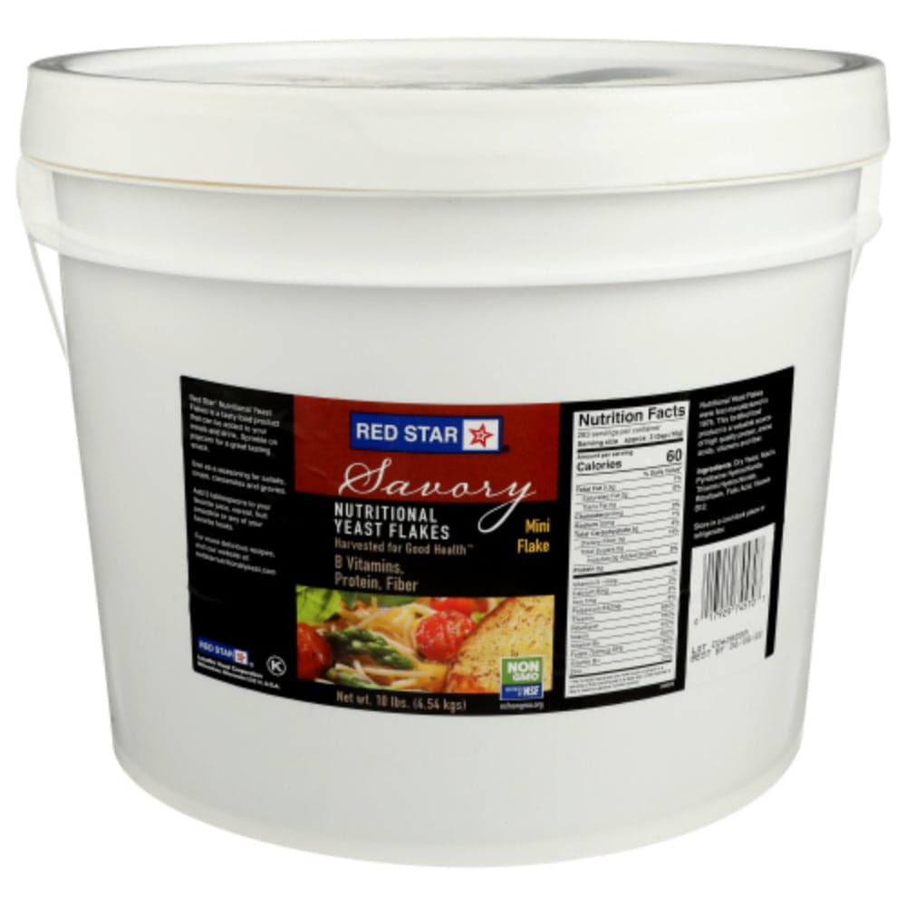 Rot Star – Ernährungshefe Mini-Flake, 4,54 kg