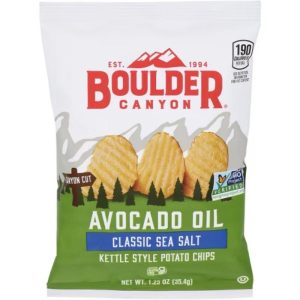 Boulder Canyon Kartoffelchips Avocadoöl, 1,25 Unzen Packung mit 55