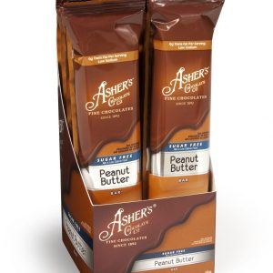 Asher's zuckerfreie Erdnussbutterriegel