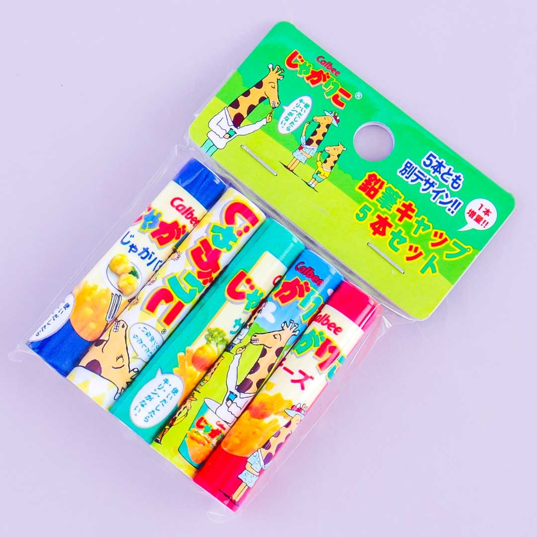 Jagariko Bleistift Kappe Set