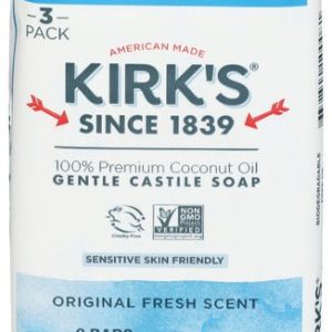 Kirk s kastilische Stangenseife 3-Pack