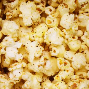 Würzig-säuerlich Tajin Popcorn