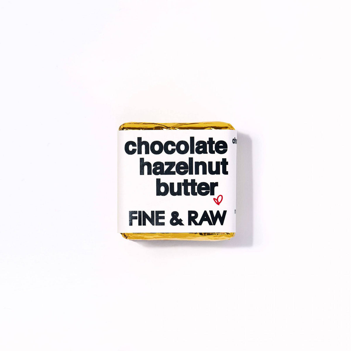 Feine und rohe Schokolade Haselnussbutter grob Bars- 20 Bars x 1oz Fall