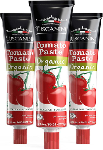 Tuscanini Bio Tomate Paste Tube, 4,6 oz (Packung mit 3)