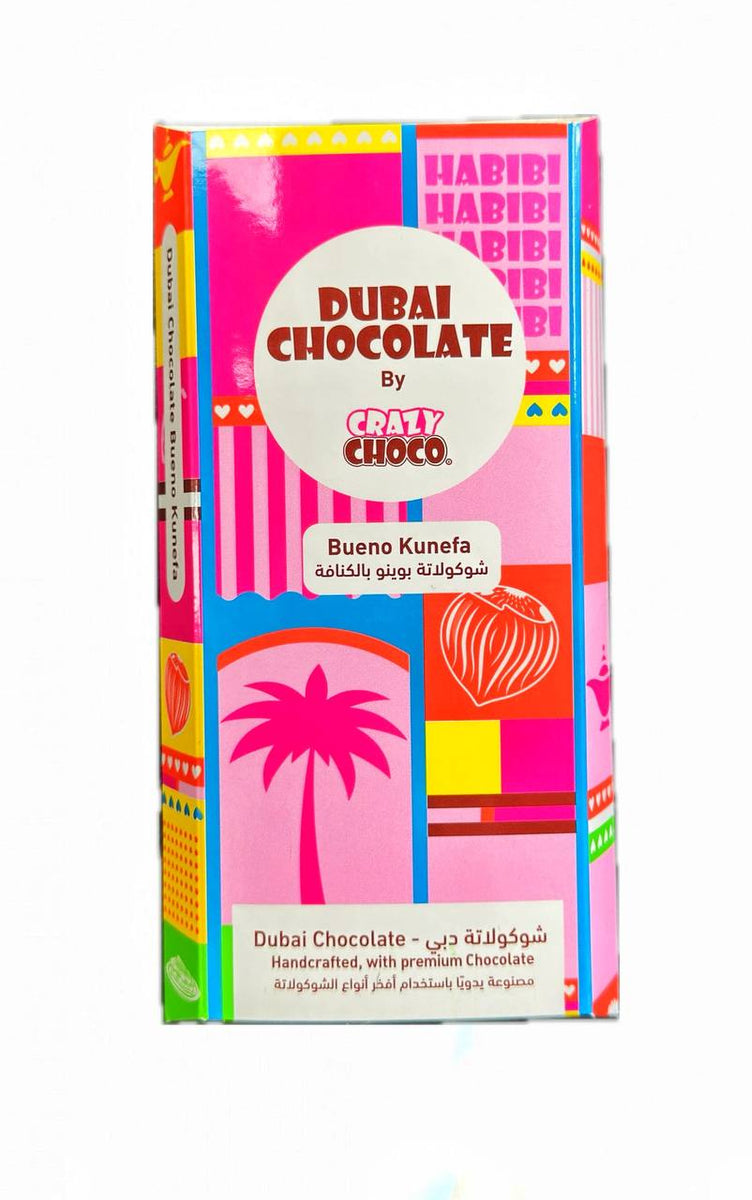 Crazy Choco Dubai Schokolade – bueno kunefa