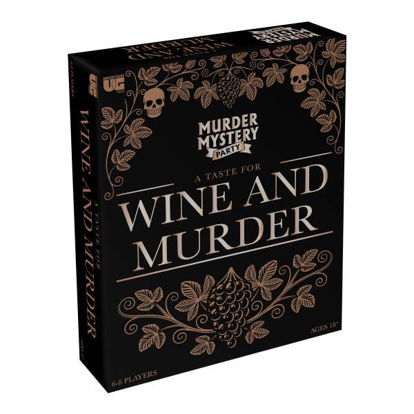 Universitätsspiele - Ein Geschmack für Wein und Mord-Mord Mystery Party