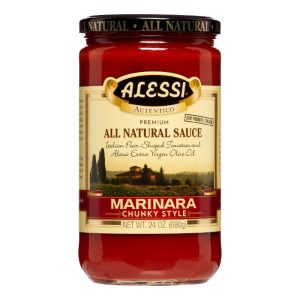 Alessi Grob Marinara Sauce, 24 Oz – Packung mit 6 Stück