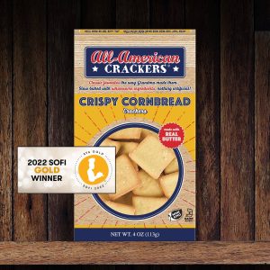 Partners Cracker – knusprige Cornbread Snack Cracker