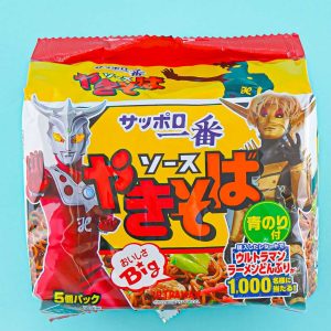 Ultraman Sapporo Ichiban Nudelpackung – Sauce Yakisoba