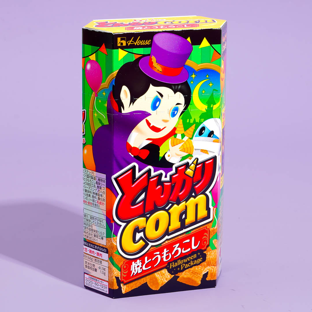 Tongari Corn Snacks Halloween Box – Gebratener Mais